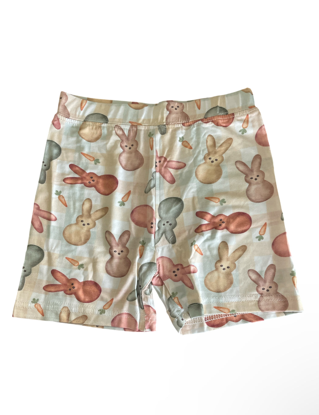 Marshmallow Peeps-style bunnies and small carrots Pajama Set (6)