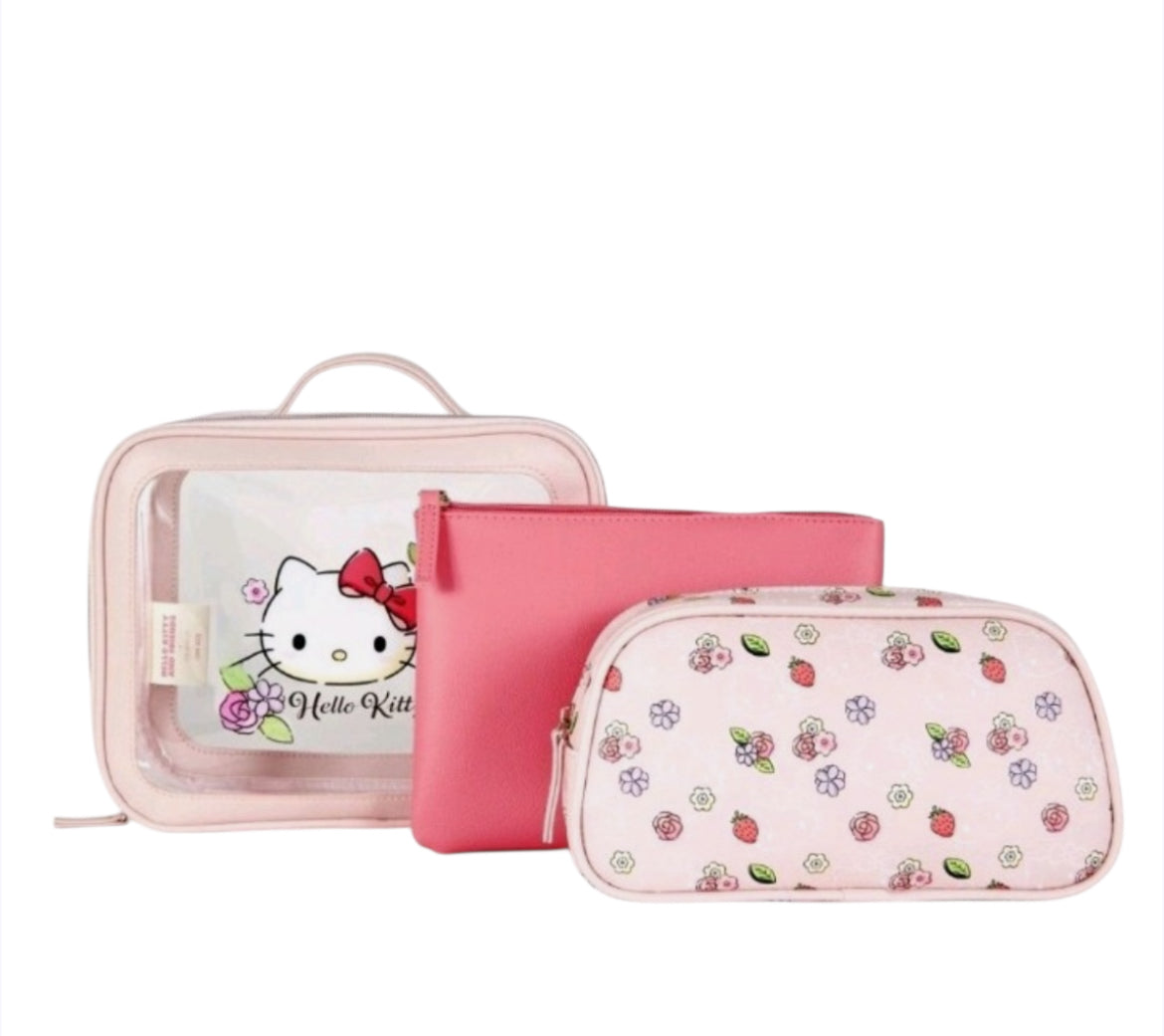 Primark Hello Kitty friends 3 in 1 cosmetic travel bag