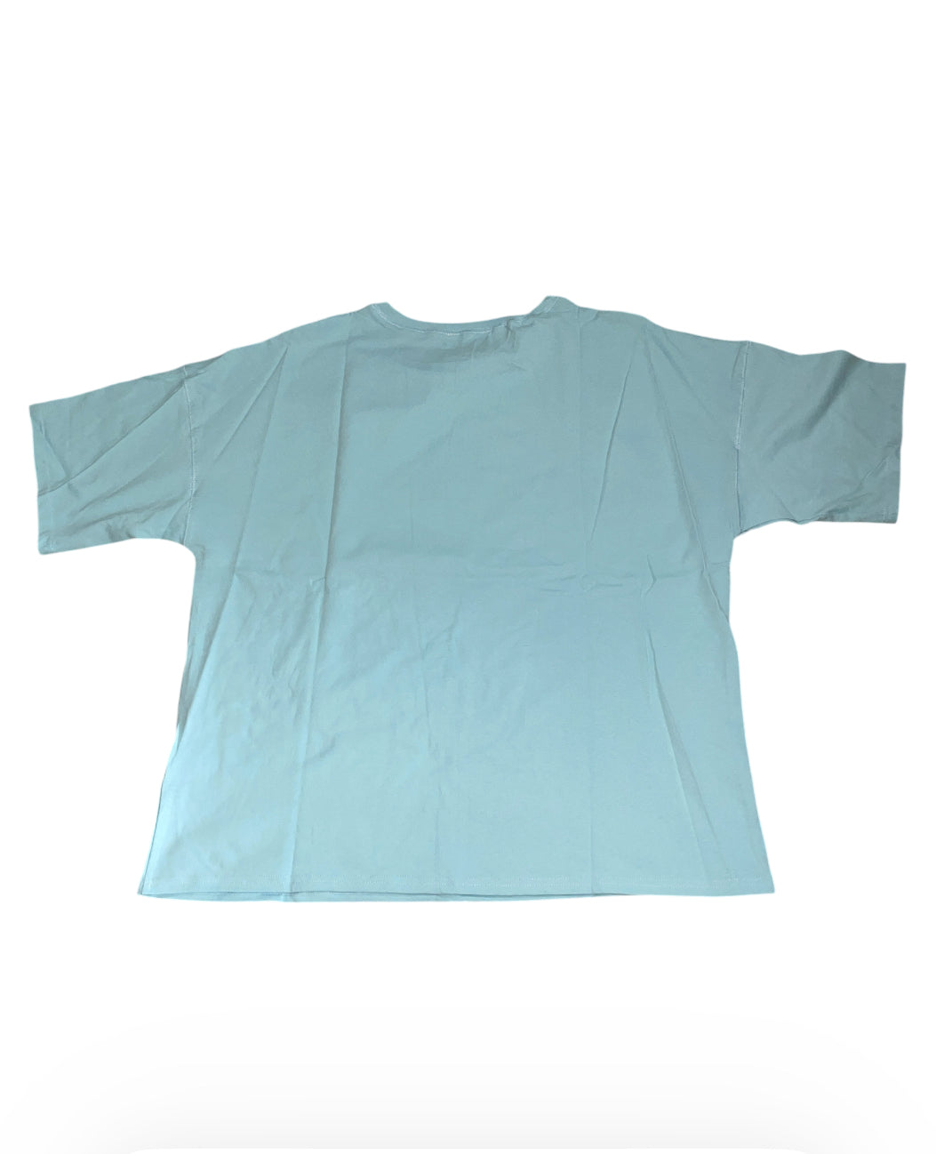 Peach Love California Blue Sequin Ice Cream| Popsicle Tee (Medium)