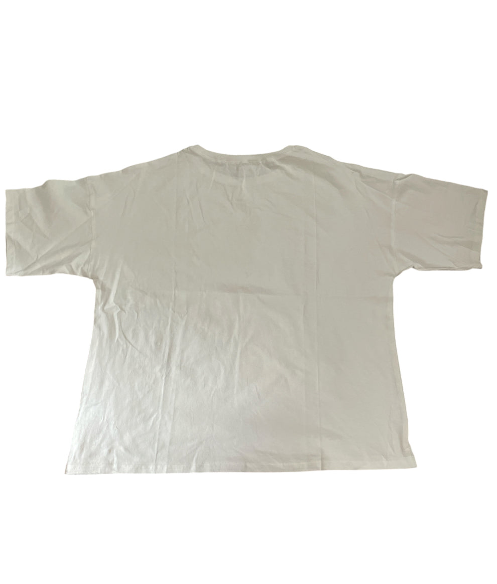 Peach Love California White Sequin Ice Cream Tee