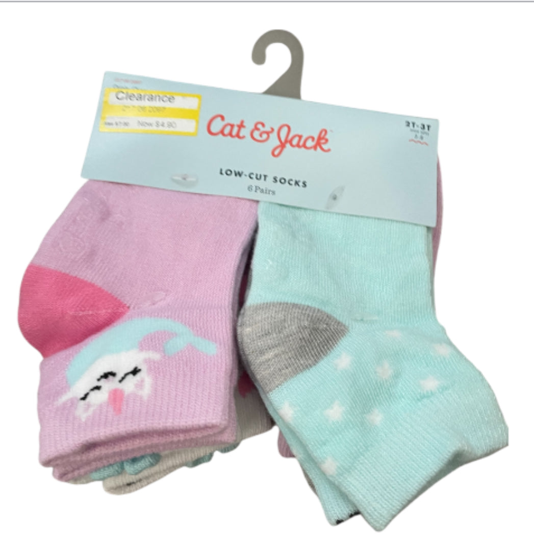 Cat & Jack 2T-3T Pack of Socks