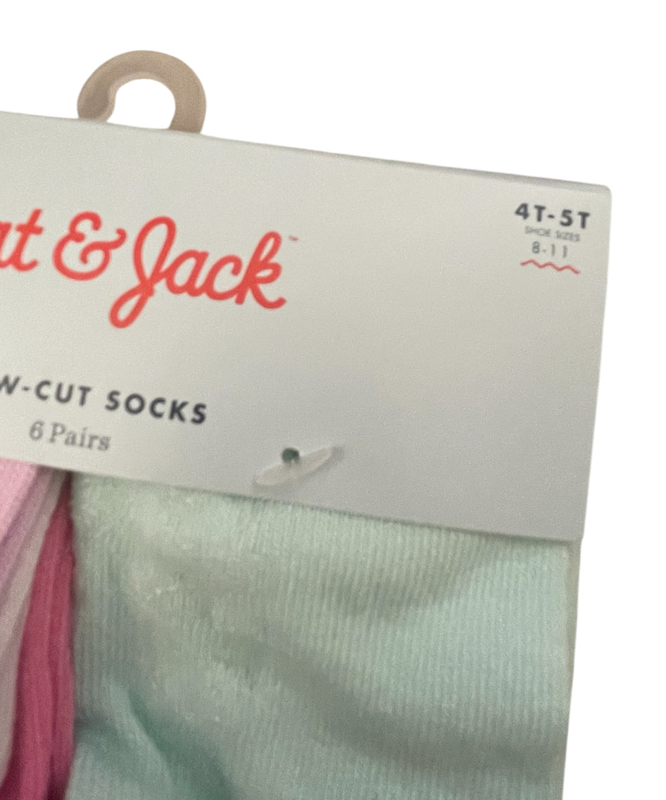 Cat & Jack Pack of Low Cut Socks