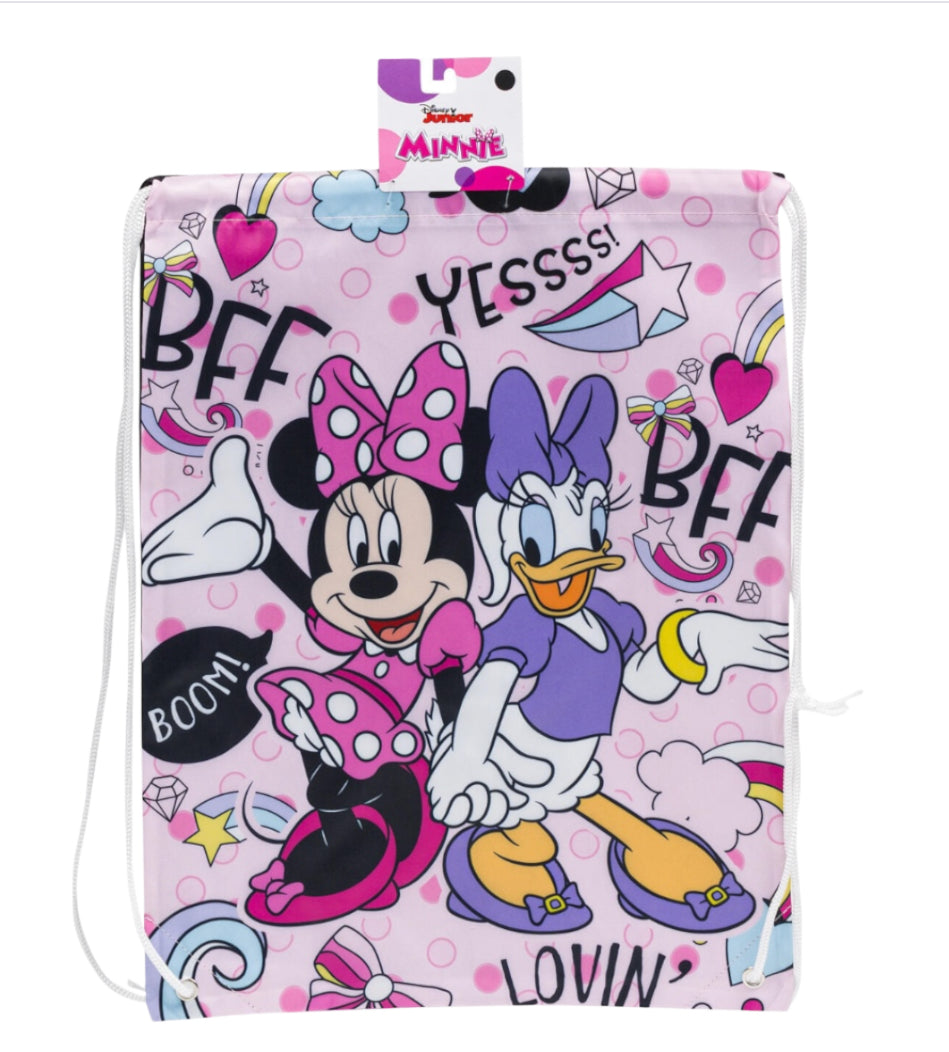 Disney Minnie Mouse and Daisy Duck drawstring bag