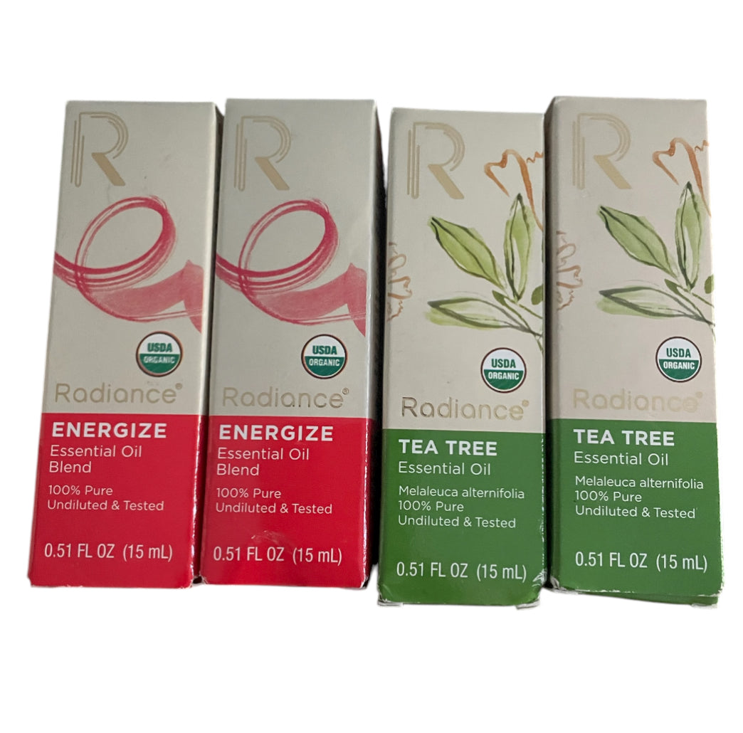 Radiance Essential Oil Diffuser with 4 Essential Oils