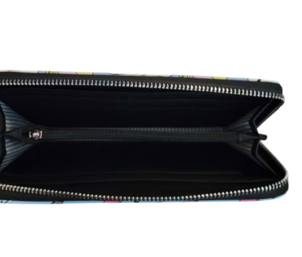 Loungefly Dr. Seuss Oh the Places You'll Go print zip-around wallet