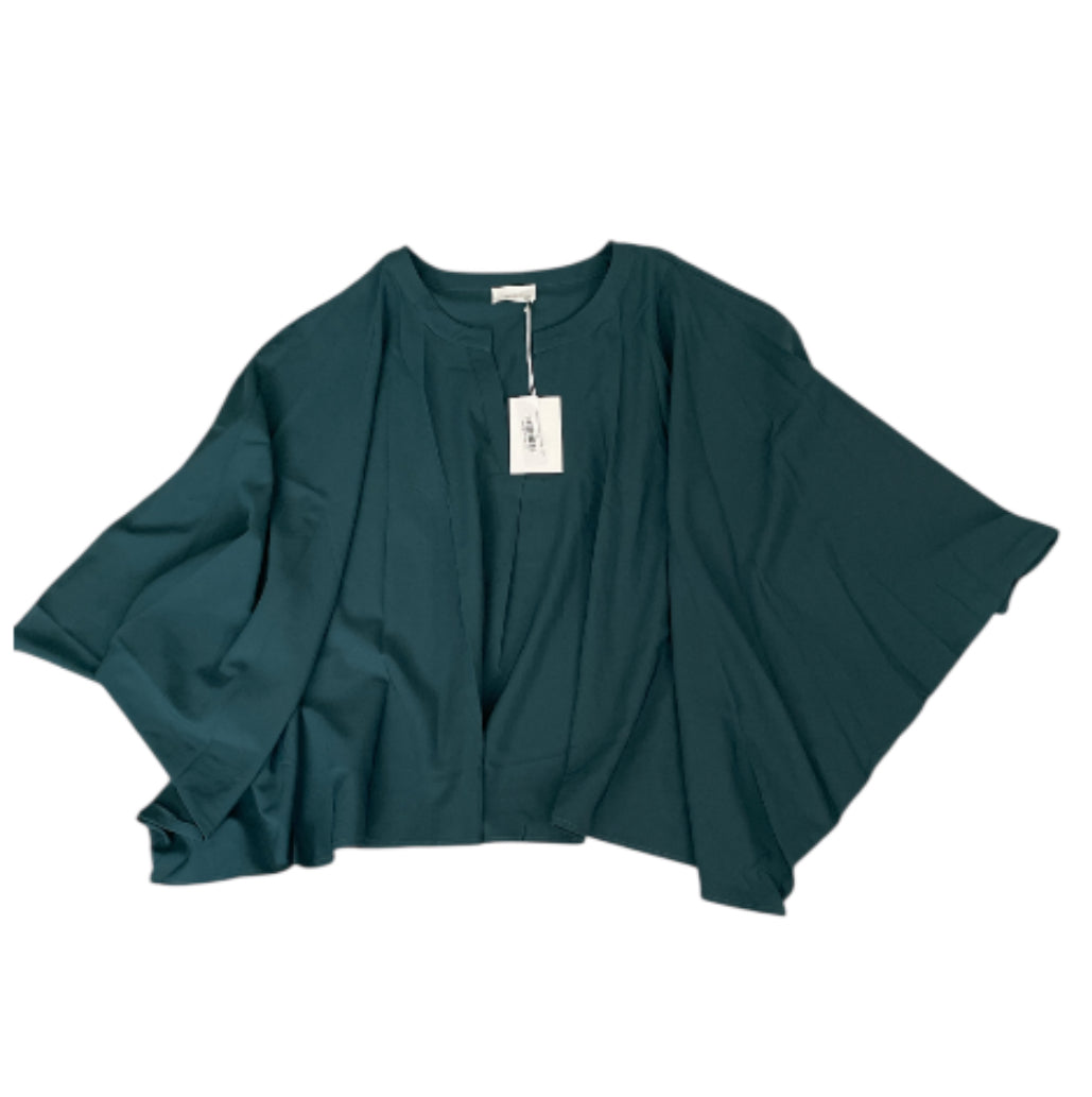 Andre by Unit Split Neck Poncho Sleeve Top