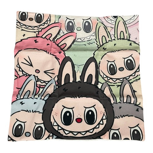 Labubu Thick Canvas Pillow Case