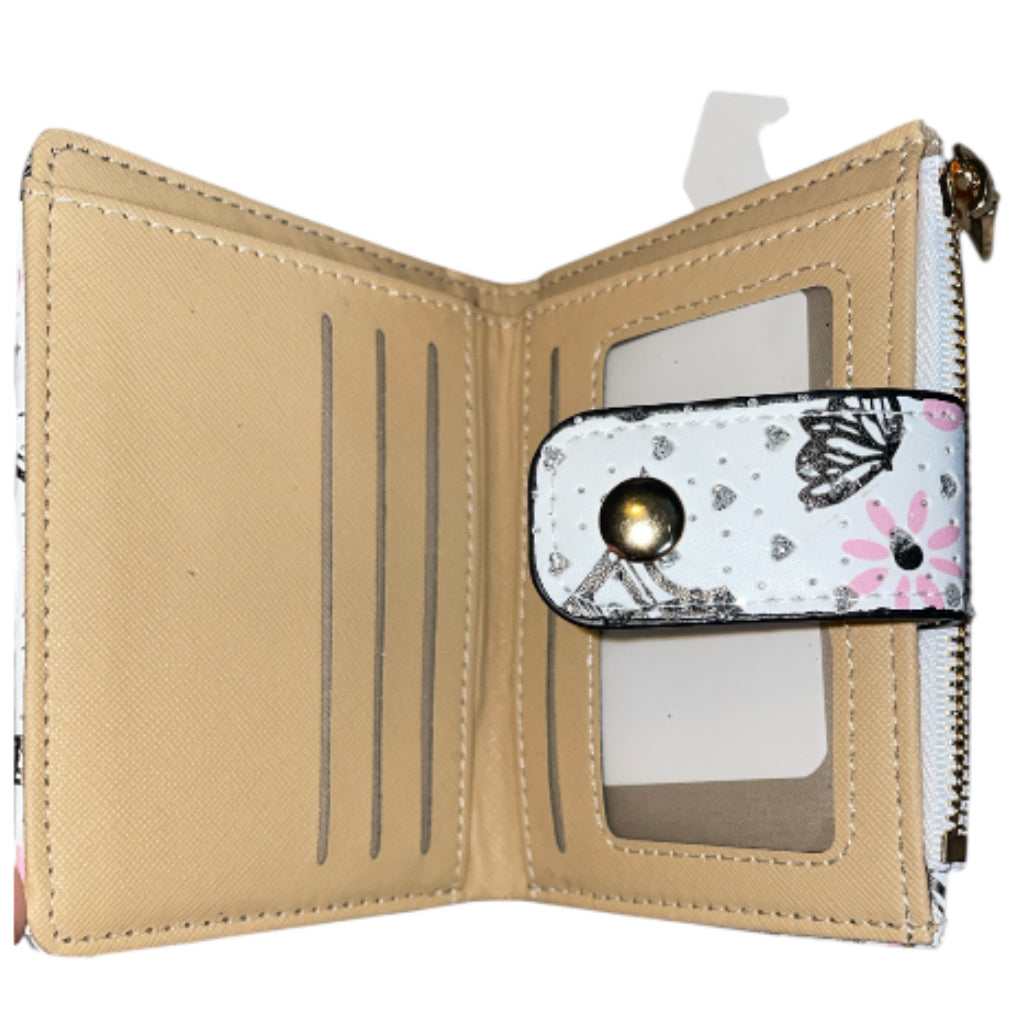 Paris Themed Bonjour Bi-Fold Wallet