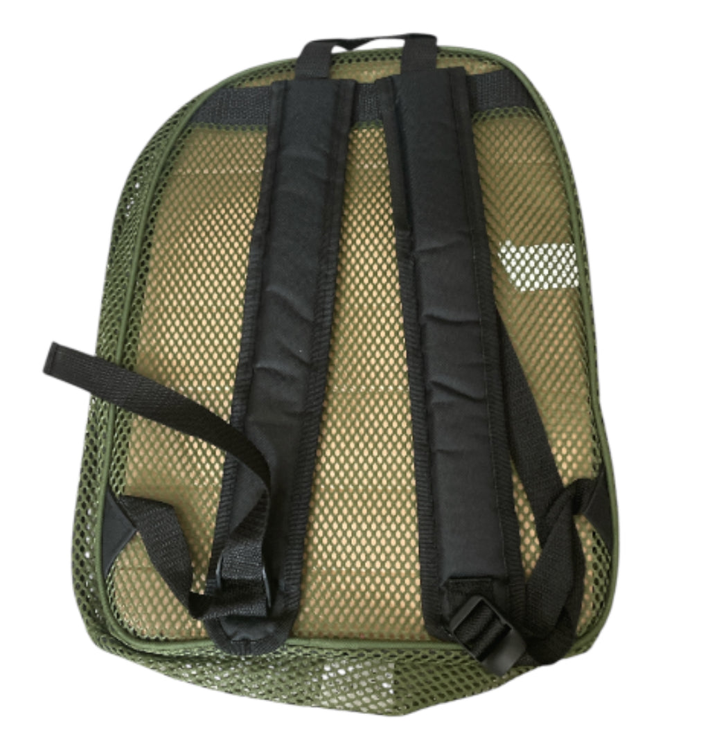 Summit Ridge Solid Color Transparent See Through Backpack