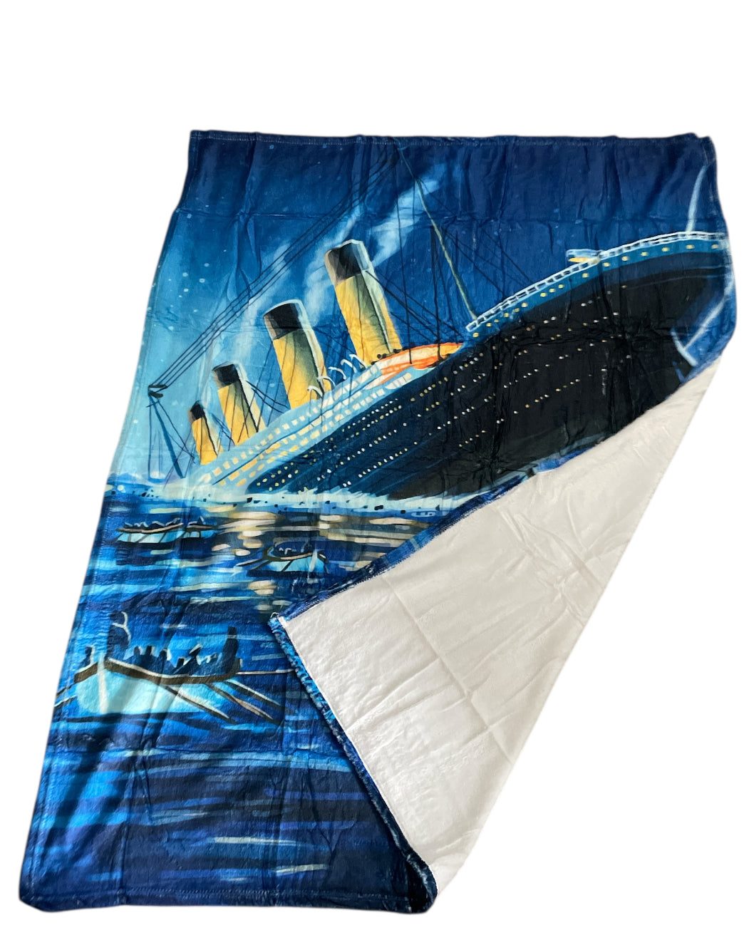 Titanic-themed Throw Blanket.