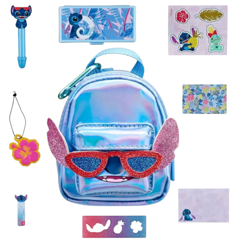 REAL LITTLES - Stitch Collectible Micro Disney Backpack with Surprises Inside!