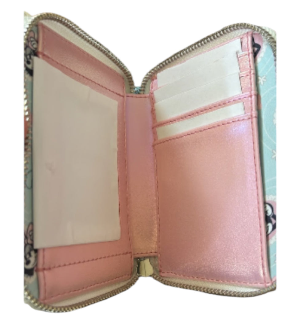 Loungefly Disney Minnie Mouse Bows Small Zip Wallet