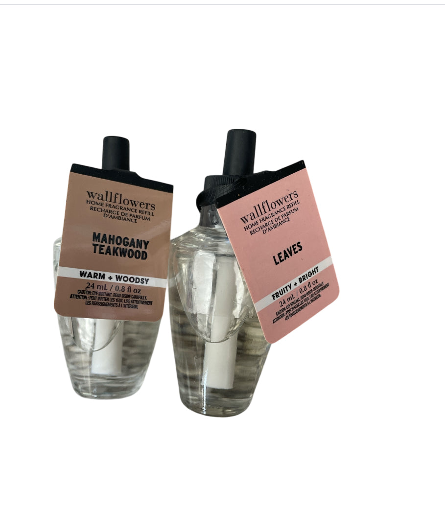 Bath & Body Works Wallflowers Fragrance Refill - Leaves & Mahogany Teakwood
