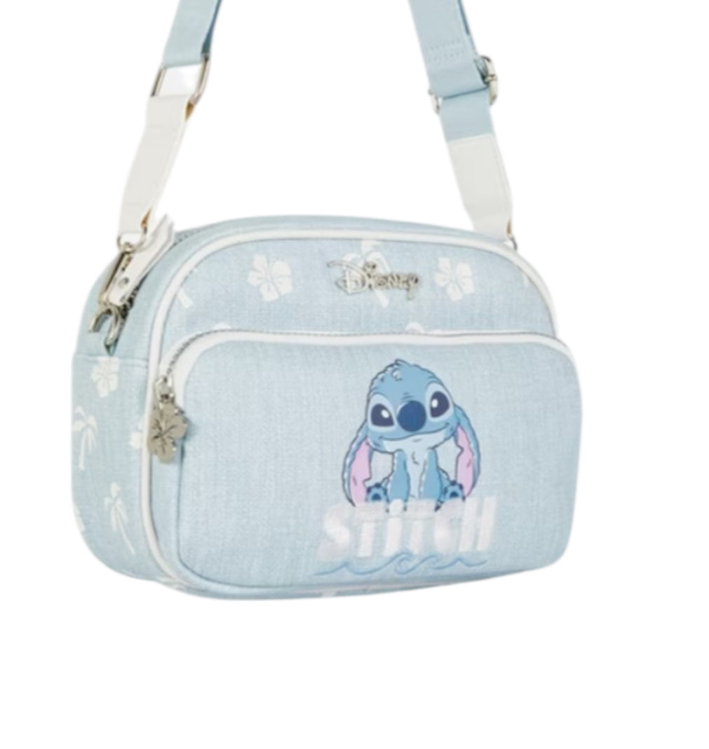 Disney's Stitch Baby Blue Crossbody Bag