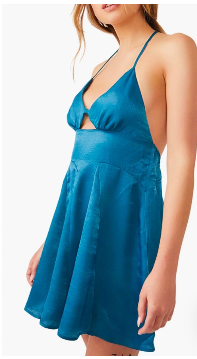 Free People Good Catch Racerback Pajama Slipdress