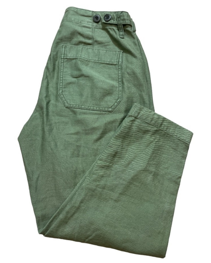 Madewell Boyfriend Style Cropped Chinos (25)