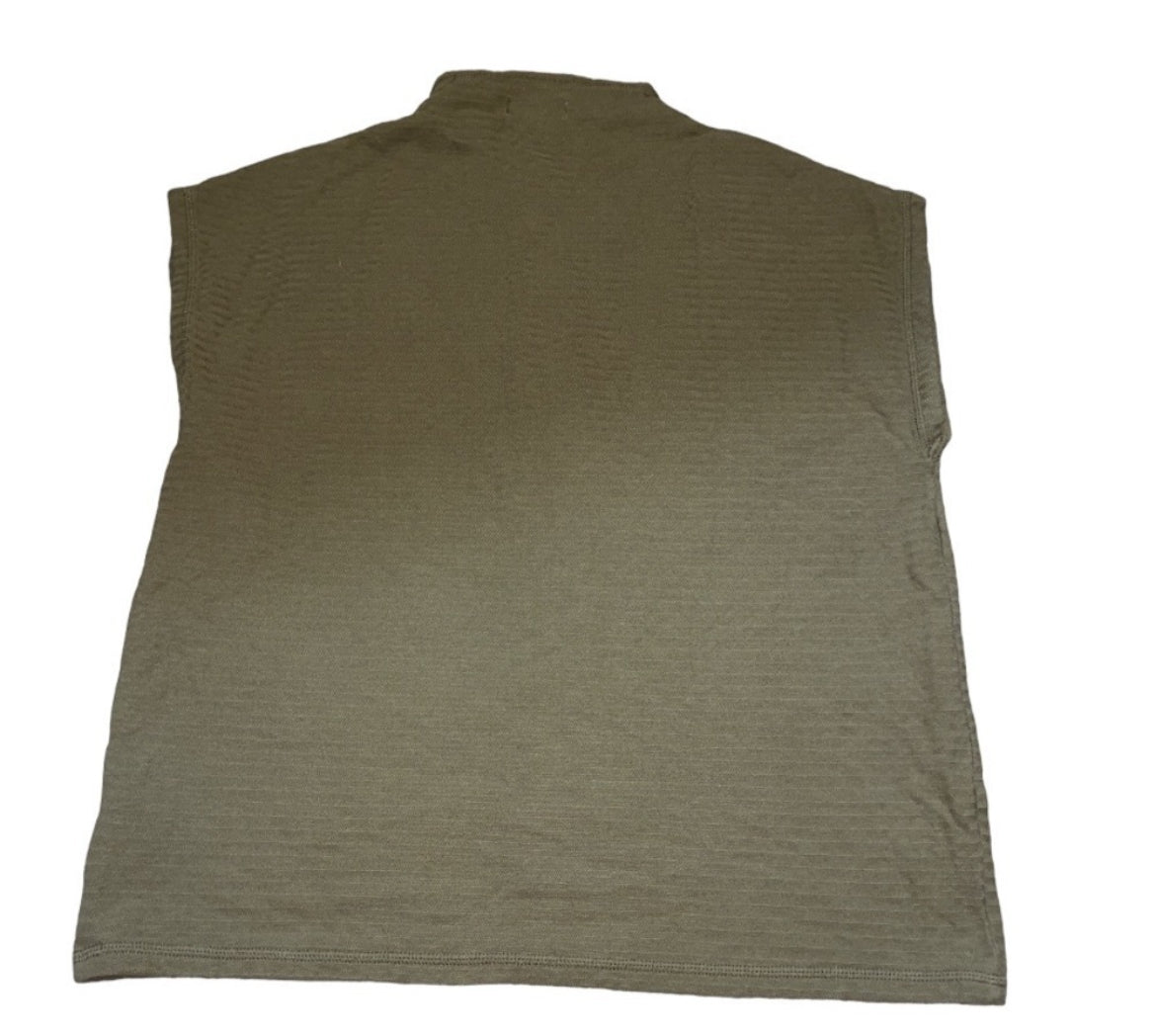 Madewell Olive Green Cape Style Blouse (Small)