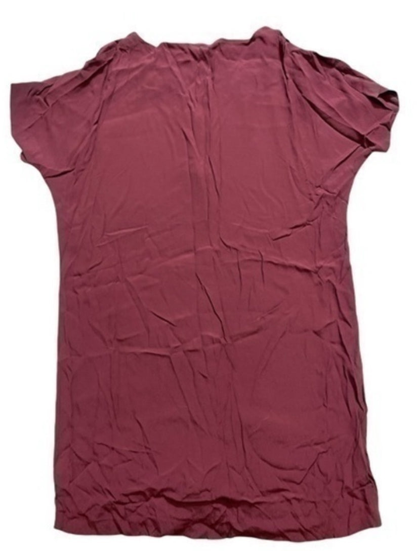 Madewell Button Down Blouse in Ruby (X-Small)