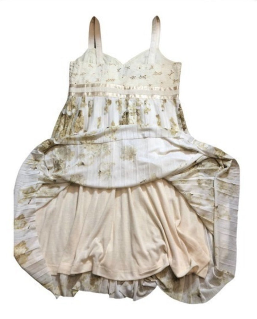 Deletta Tea and Sweets Floral Sundress Anthropologie (Medium)