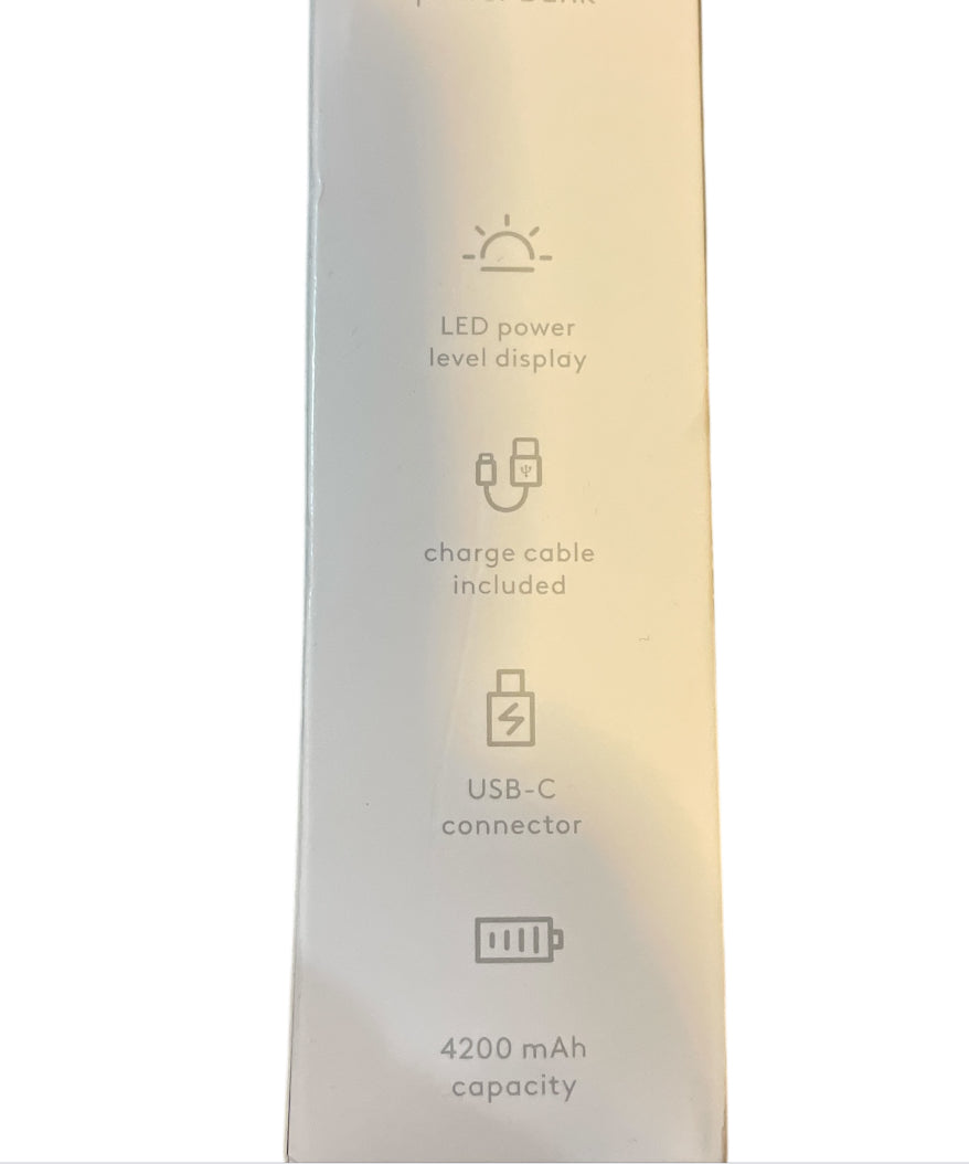 heyday 4200mAh Plug-In Lightning Power Bank