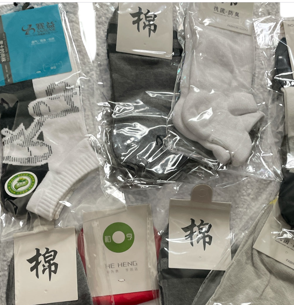 Unbranded Cotton No Show Socks
