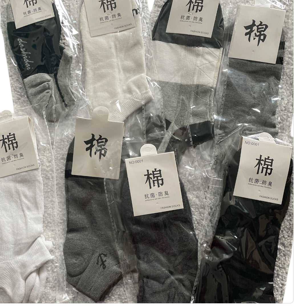 Unbranded Cotton No Show Athletic Socks