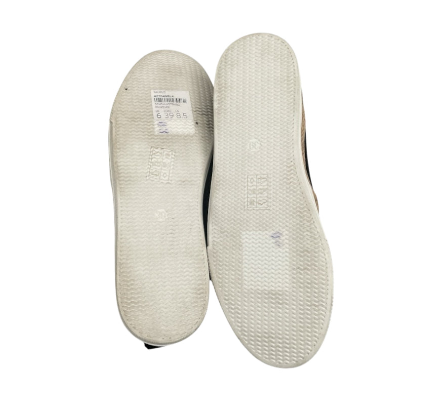 Topshop Women's Black Slip-On Shoes (8.5)