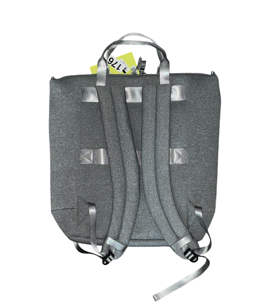 All in Motion Faux Neoprene Tote Backpack in Heather Gray