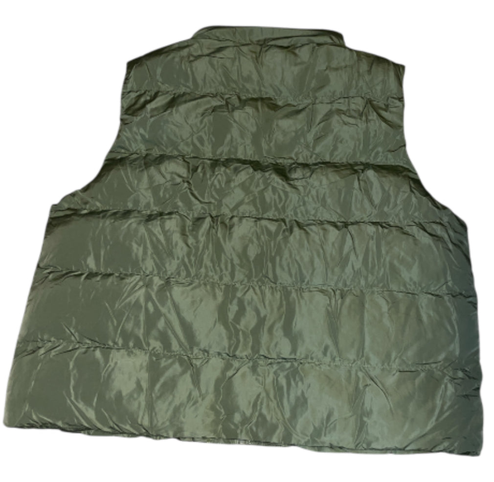Entro Green Puffer Vest (X-Large)