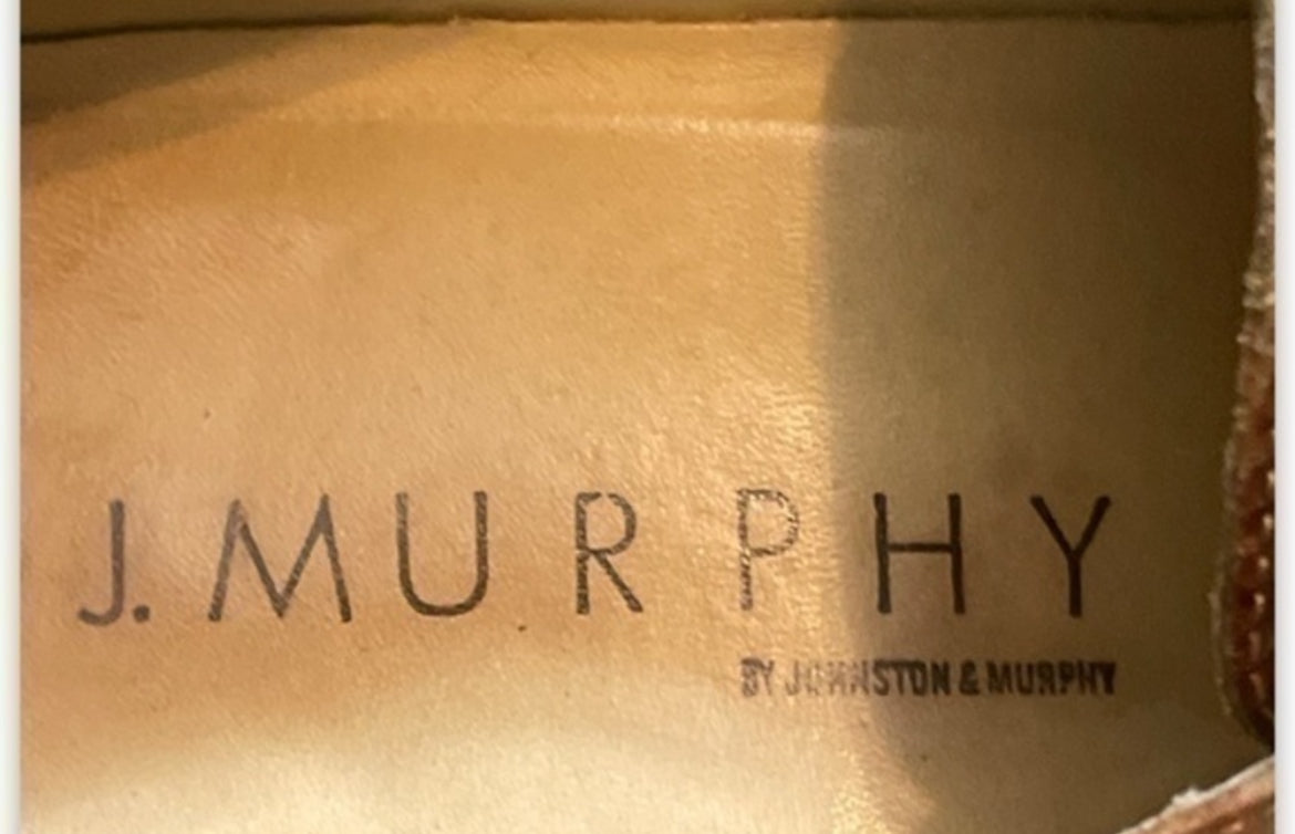 J. Murphy Brown Lace Up Leather Loafers (12)