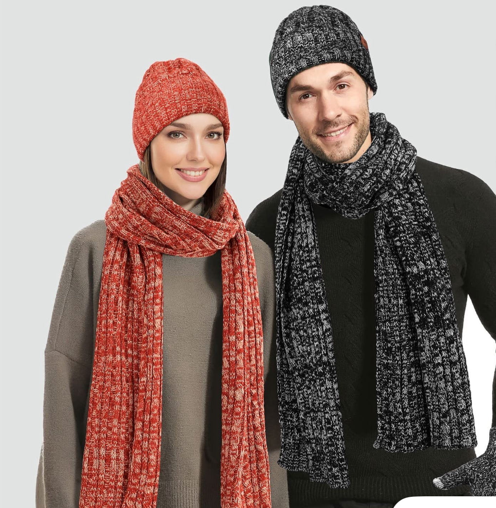 Winter Accessory Set Hat Scarf Glove