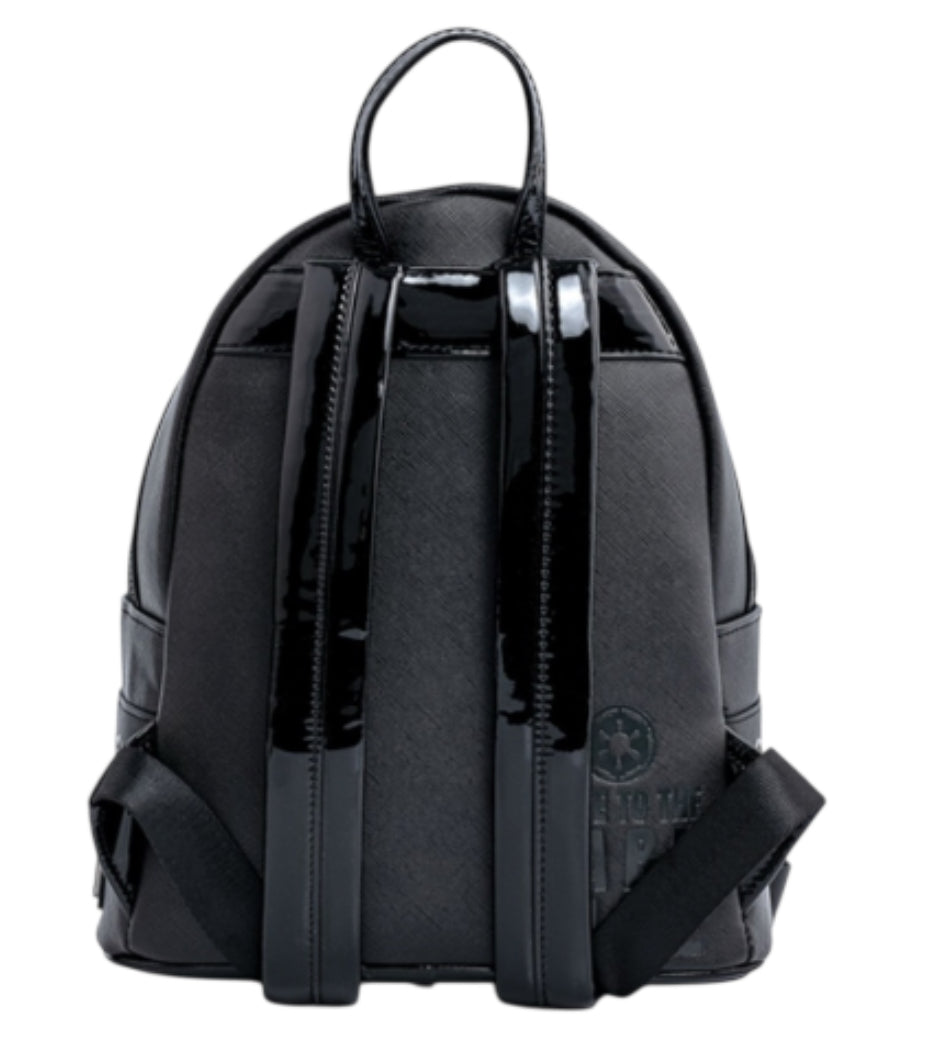 Loungefly Star Wars Darth Vader Light Up Cosplay Mini Backpack.