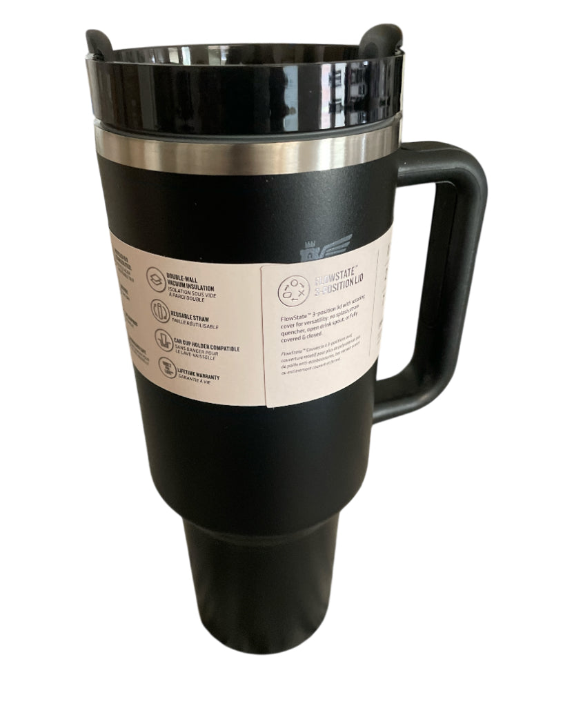 Stanley Quencher H2.0 Black Tumbler