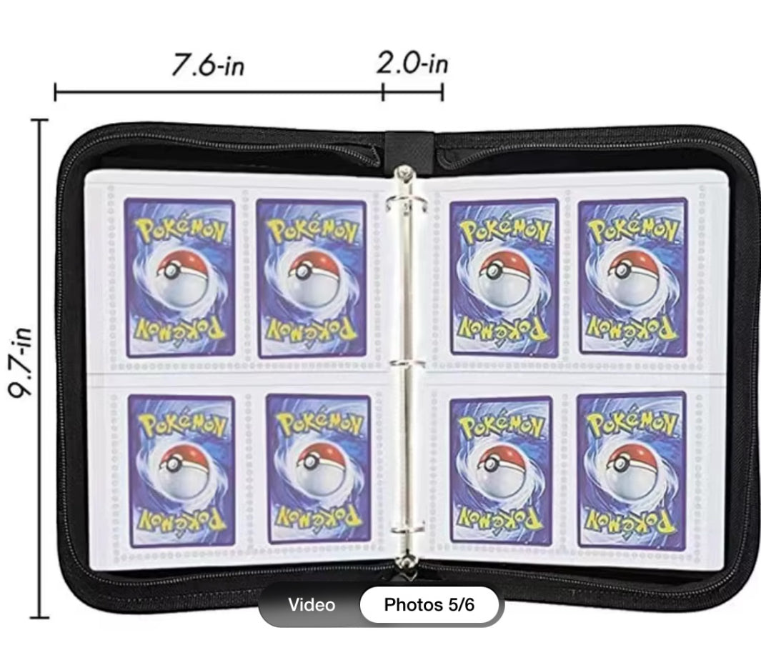 Pokémon Trading Card Binder.