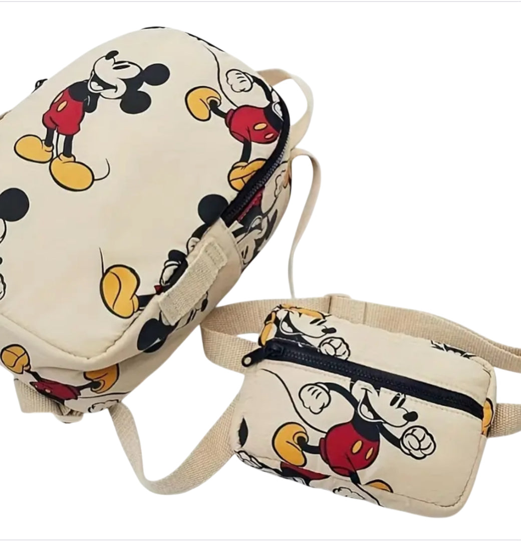 Mickey Mouse 2 piece Backpack