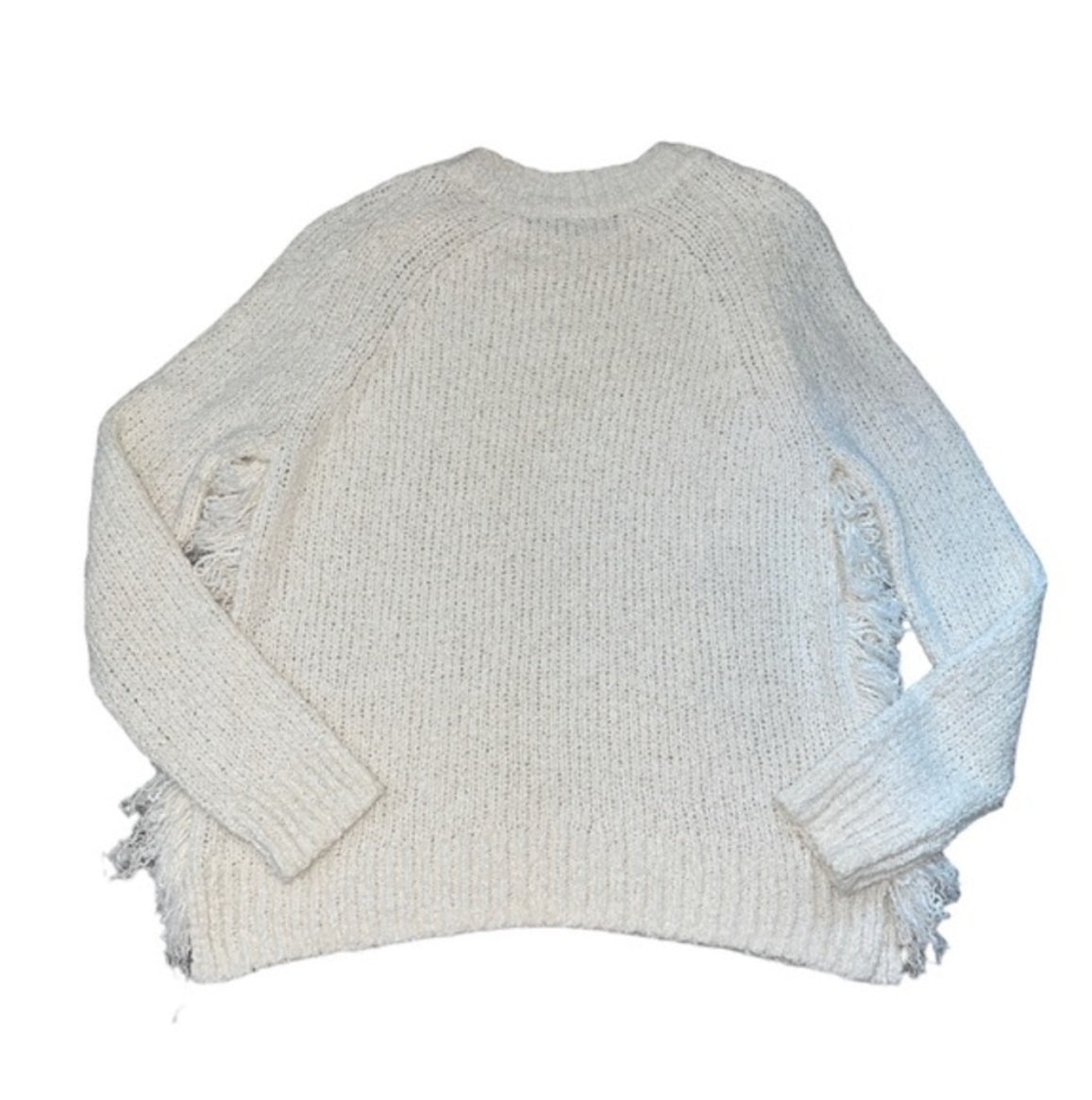 Madewell Crew Neck Off White Sweater (Small)