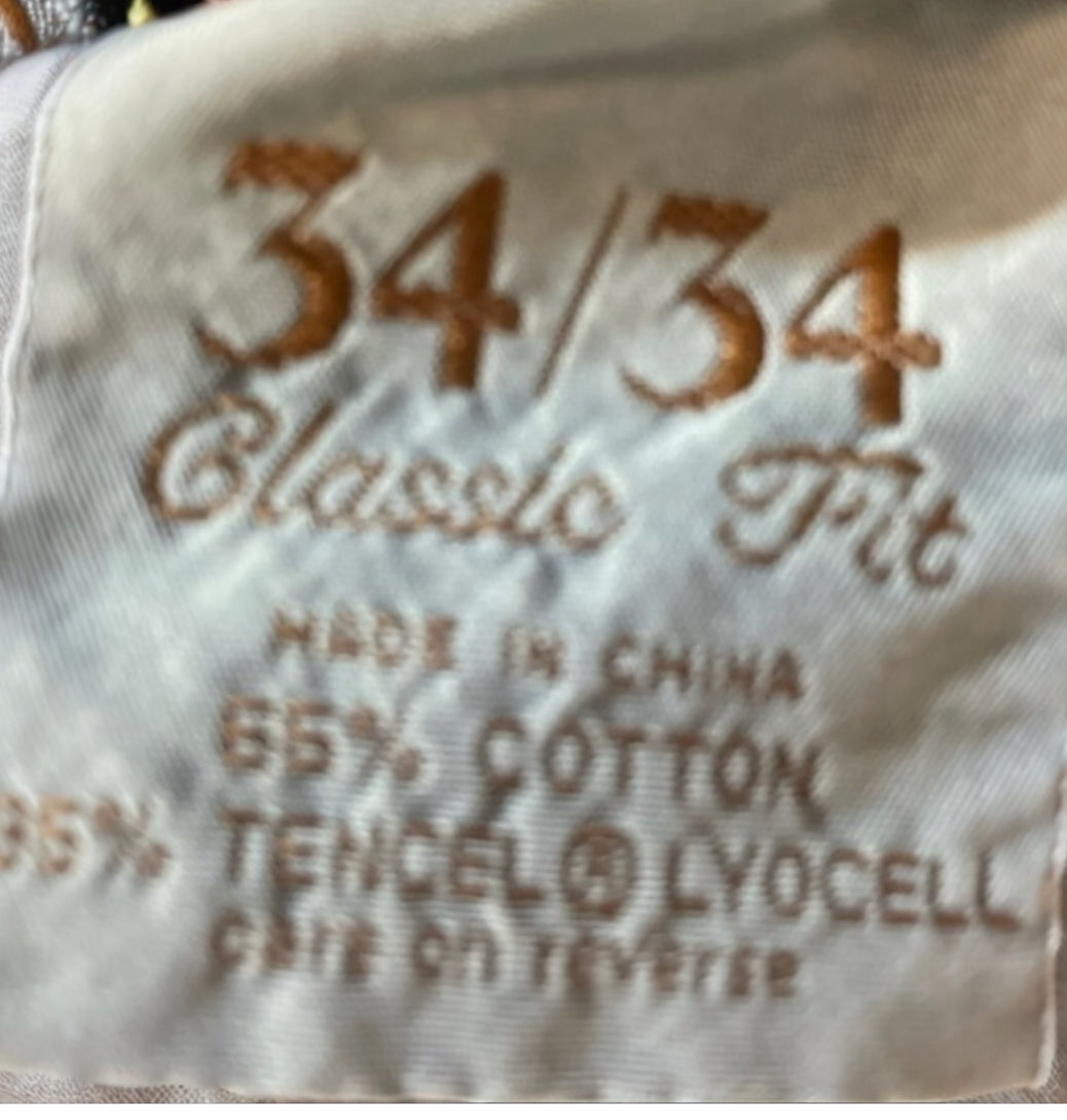 Tommy Bahama Classic Fit Jeans (34 x 34)