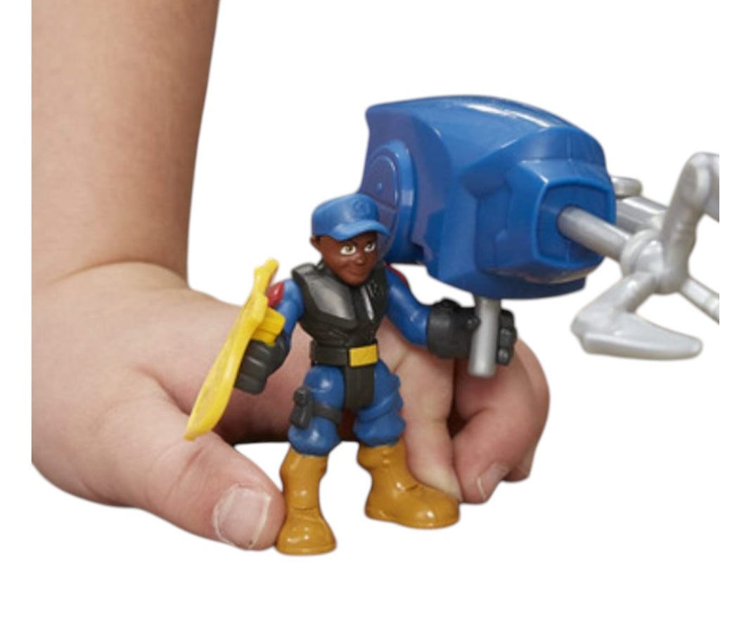 Playskool Heroes Chomp Squad Troopersaurus and Bobby Badge