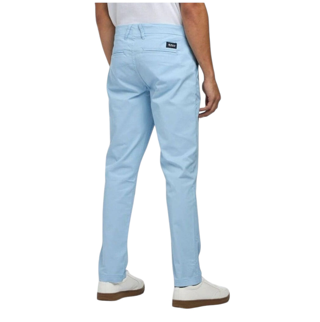 Ben Sherman Slim Fit Chino Pants Cerulean (32x32)