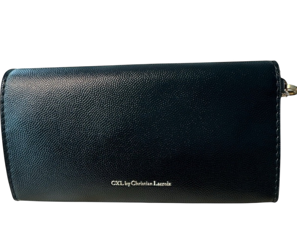 CXL by Christian Lacroix Bali Caviar Small Clutch Wristlet