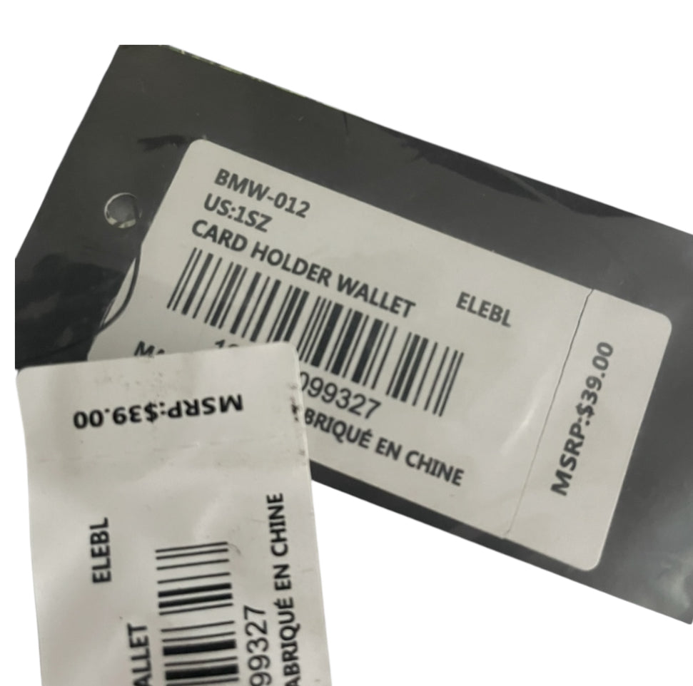 Badgley Mischka Quilted Card Holder Wallet