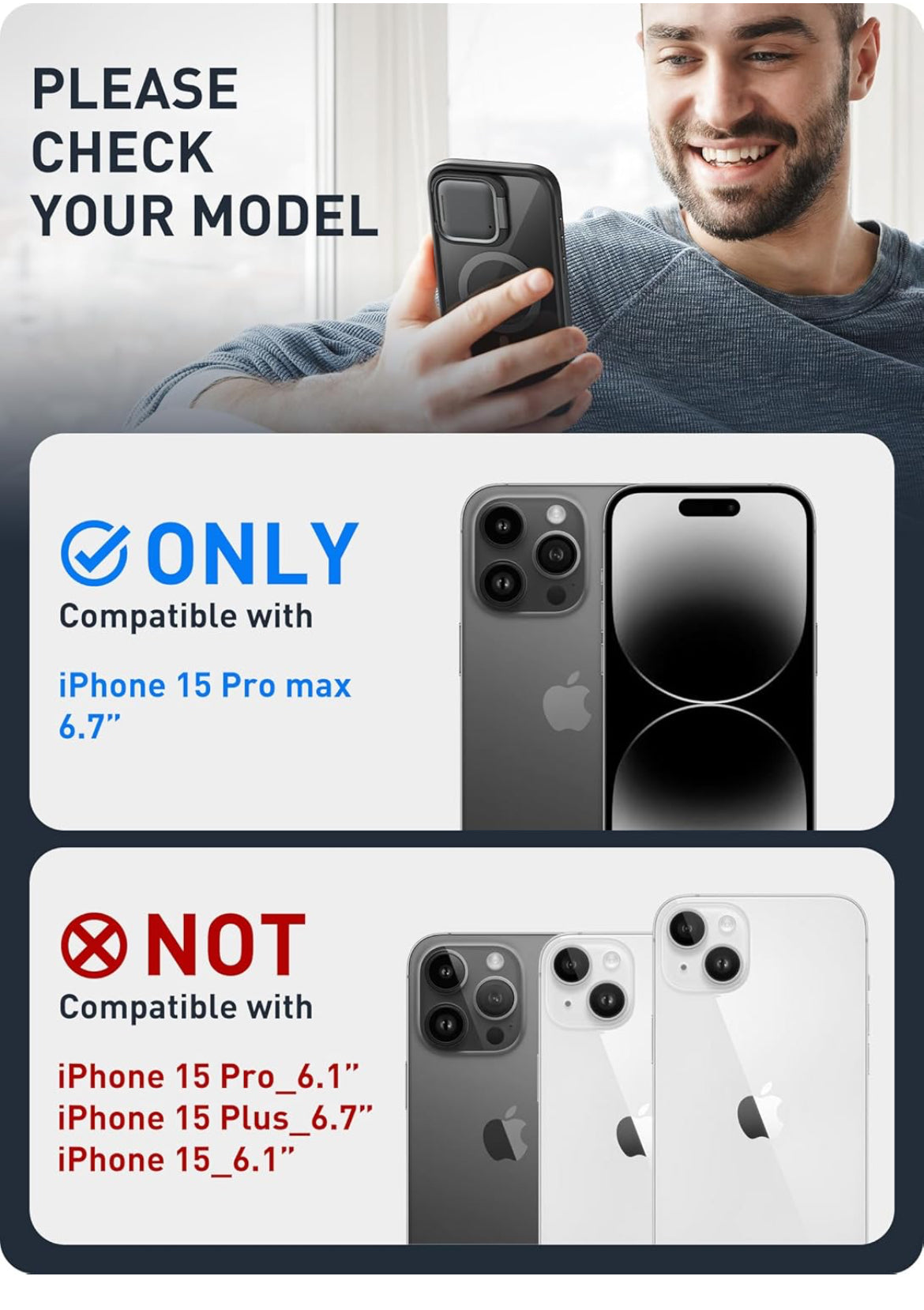 Red2Fire for Samsung Galaxy S24 Ultra Case Clear, 6.8 inch