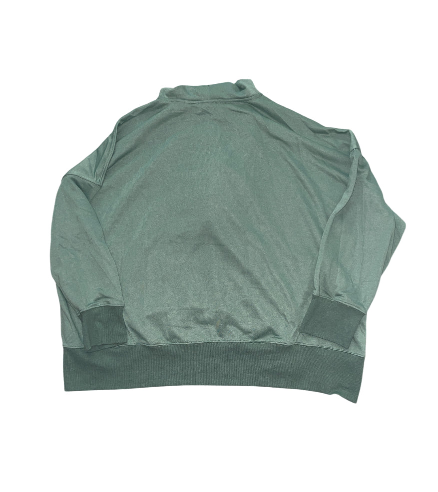 Heyson Snap Button Hooded Sweatshirt in Green (1x)