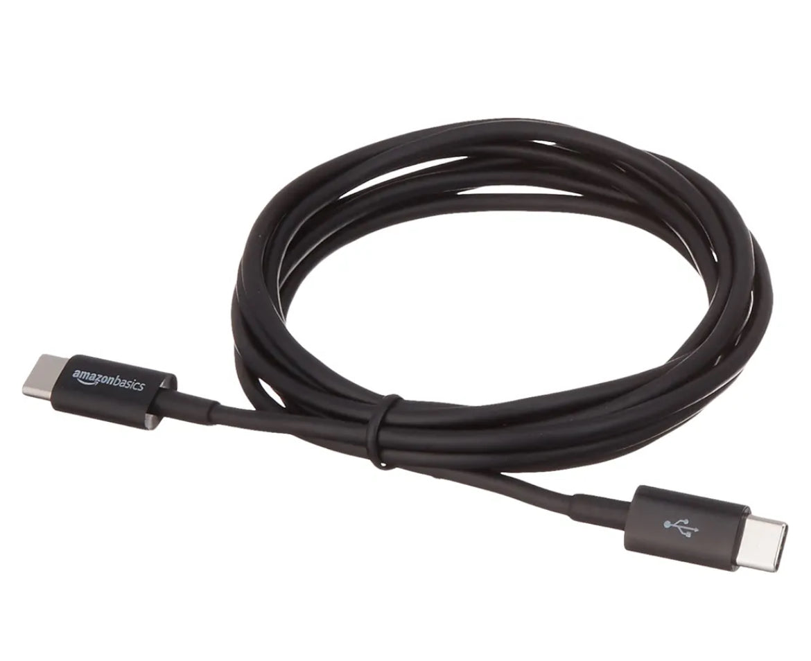 Amazon Basics USB-C to USB-C 2.0 Fast Charger Cable