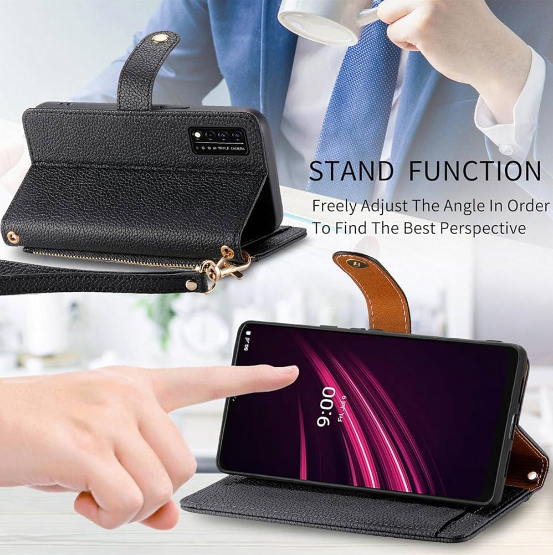 Wallet Case for T-Mobile Revvl V+ 5G