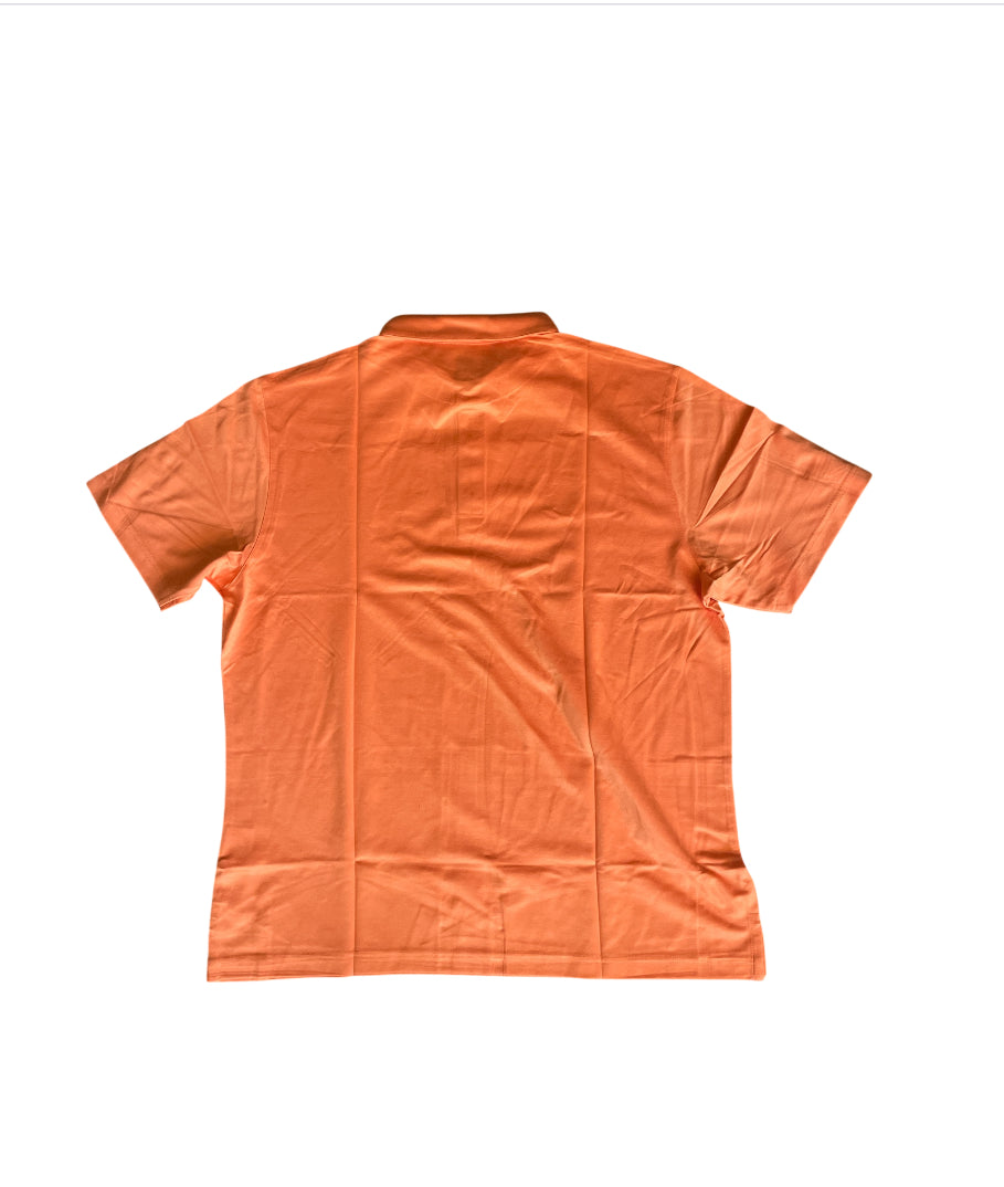 Ahead USA men's golf polo shirt in the "Soft Tropicana" orange (Large)