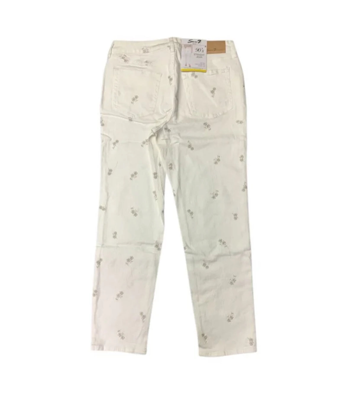 Seven7 Jeans Stretch Comfortable 90's Straight Jean (10)