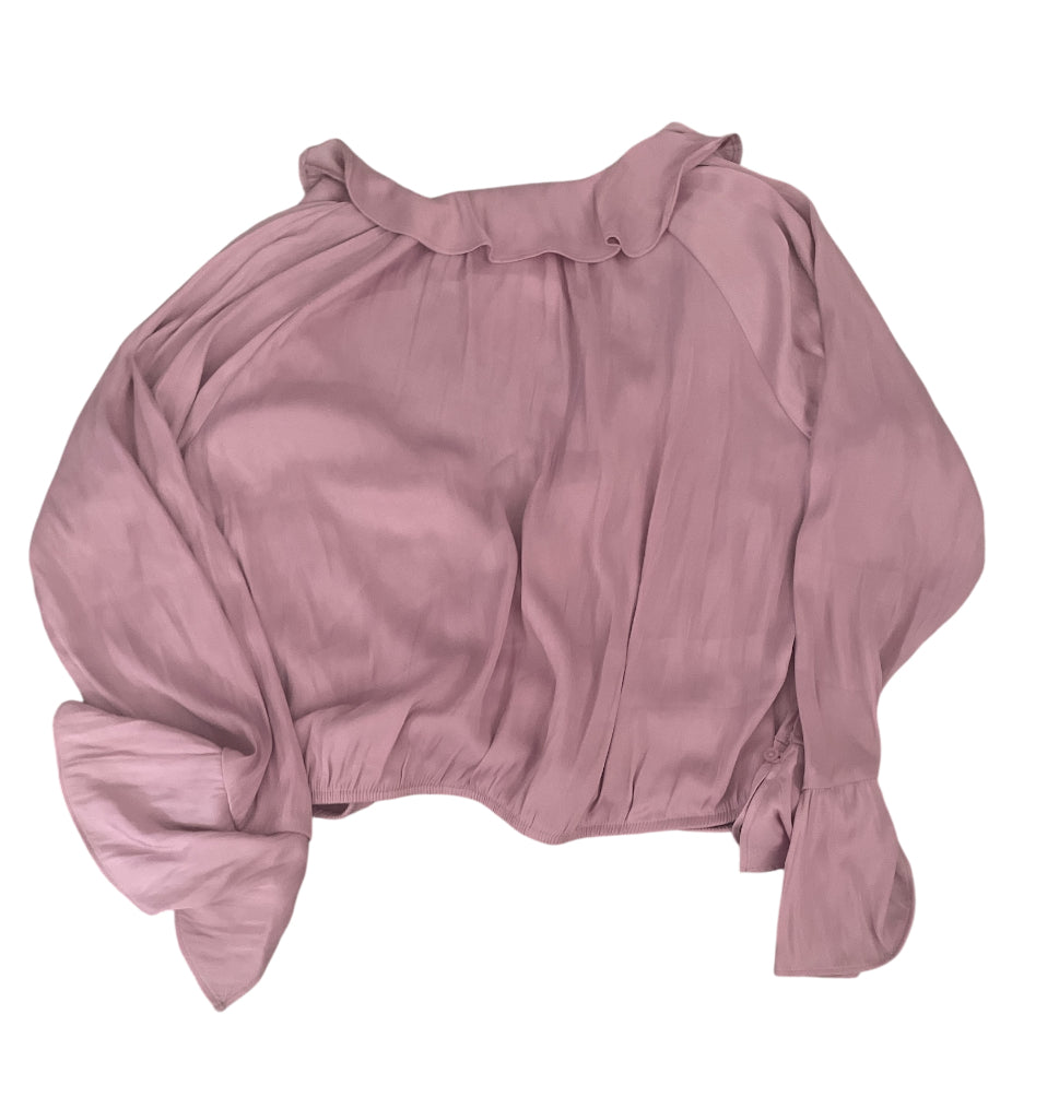 A New Day Ruffle Wrap Blouse