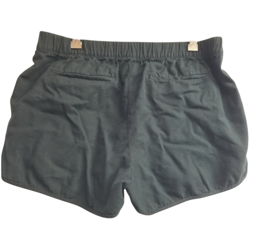 Madewell Black Elastic Waist Shorts (Medium)
