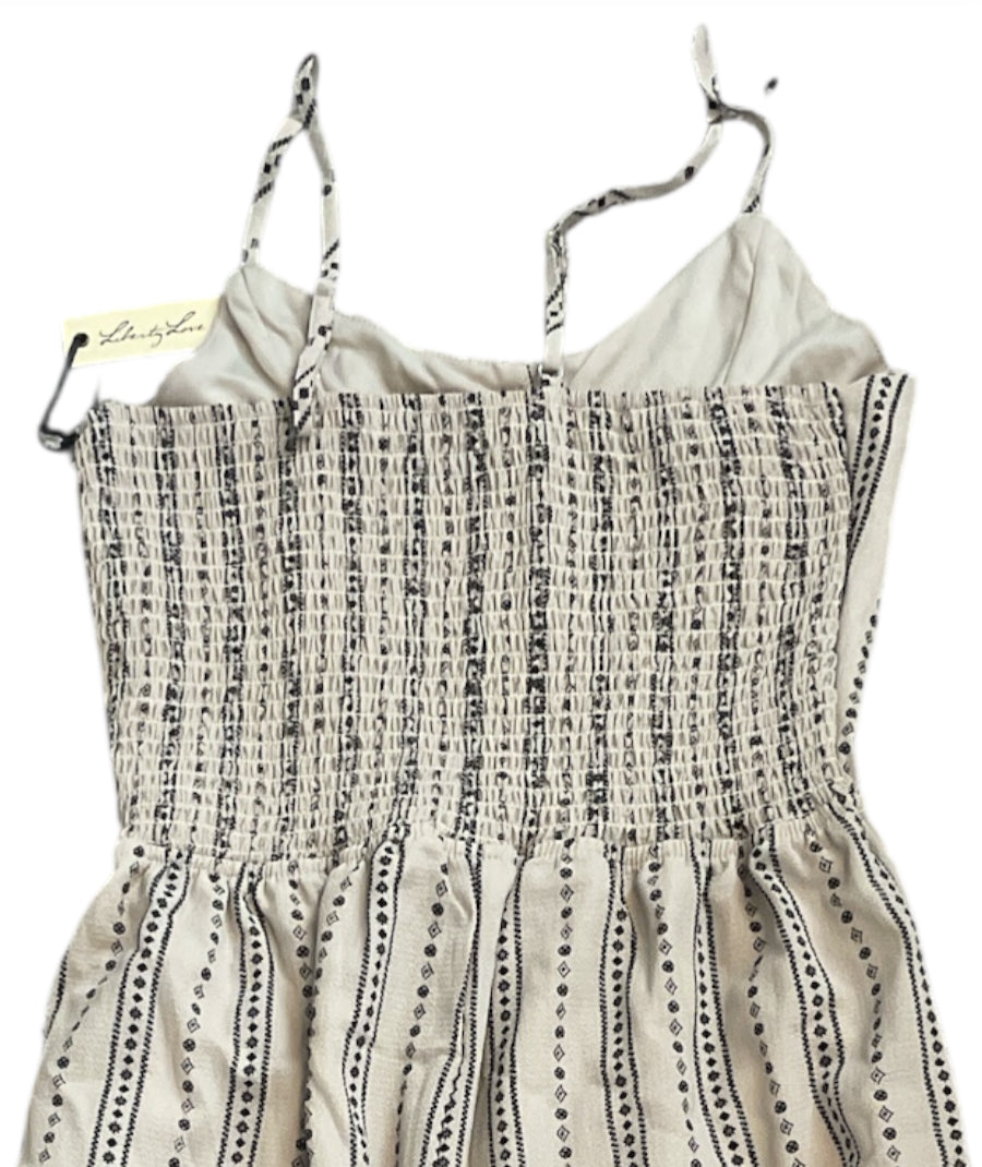 Liberty Love Button-Front Jumpsuit